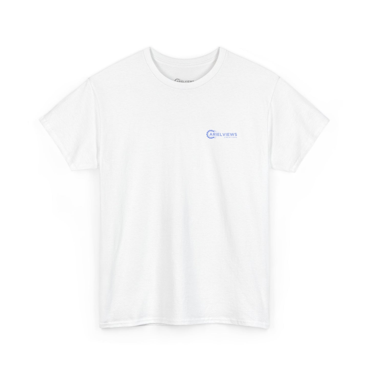 White & Blue Engineering Graphic Tee - Unisex