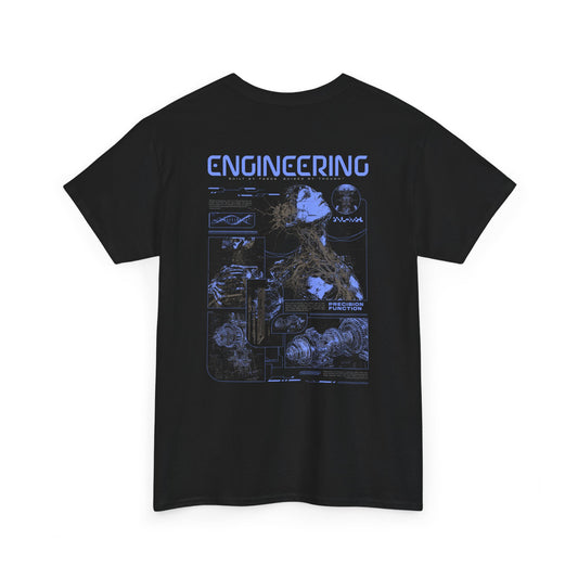 Black & Blue Engineering Graphic Tee - Unisex